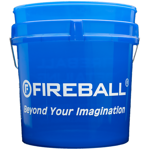 FIREBALL BUCKET (Clear-Blue) 18 Lt